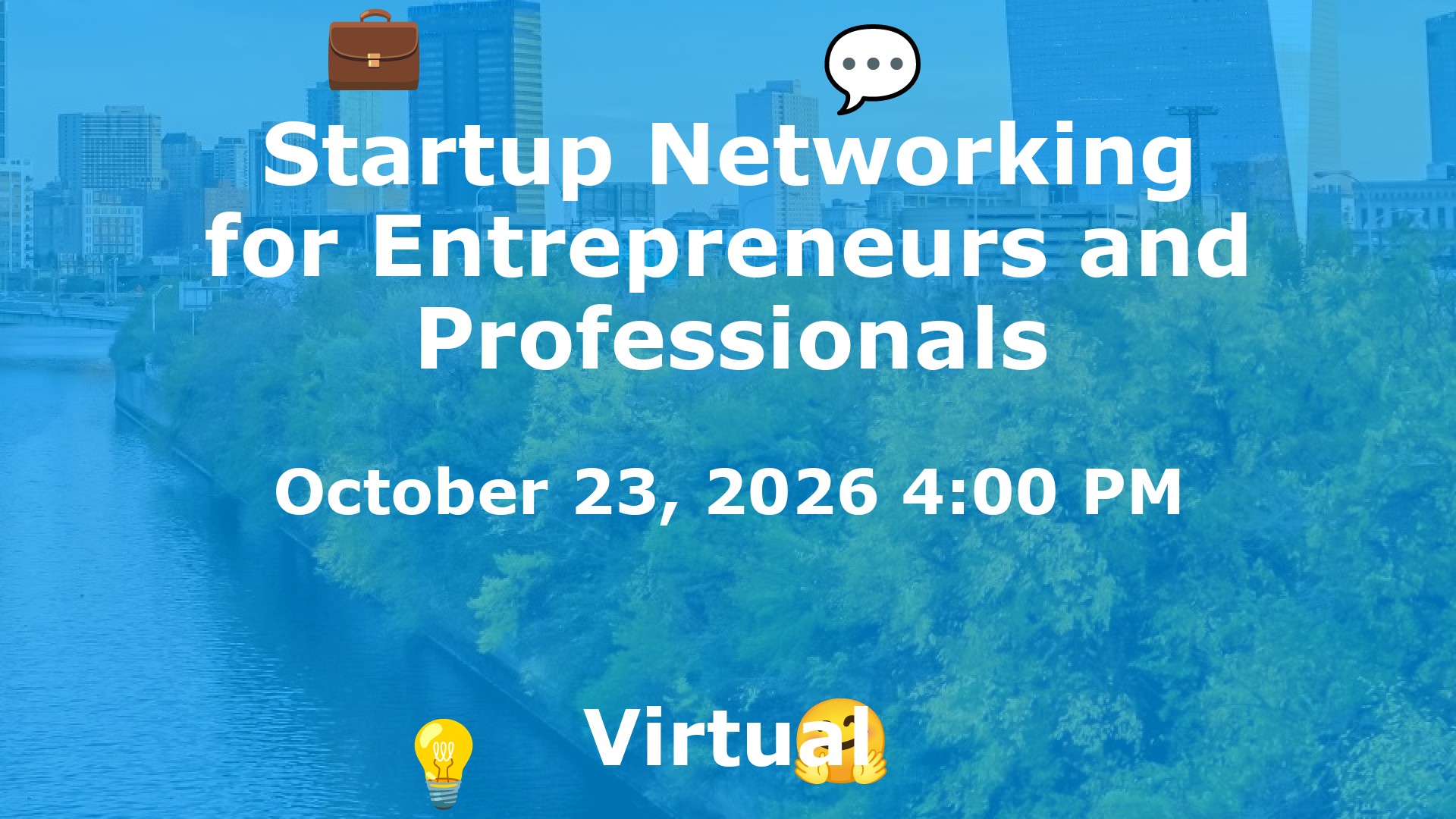 Startup Networking for Entrepreneurs and Professionals event image